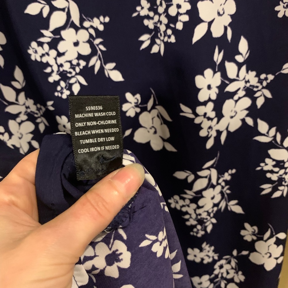 41 Hawthorn Dress | Blue/Floral Pattern | Size S - Picture 6 of 7